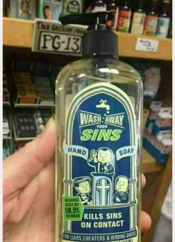 This Soap Can Wash Your Sins Away (picture)